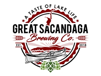 Great Sacandaga Brewing Company logo design by MAXR