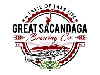 Great Sacandaga Brewing Company logo design by MAXR