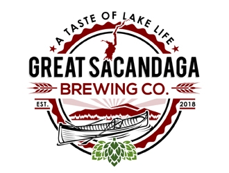 Great Sacandaga Brewing Company logo design by MAXR