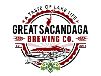 Great Sacandaga Brewing Company logo design by MAXR