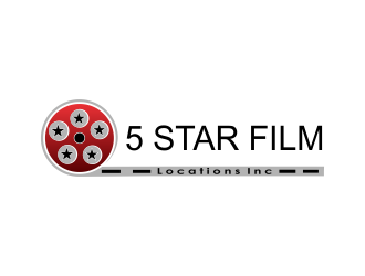5 Star Film Locations Inc logo design by giphone