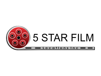 5 Star Film Locations Inc logo design by giphone