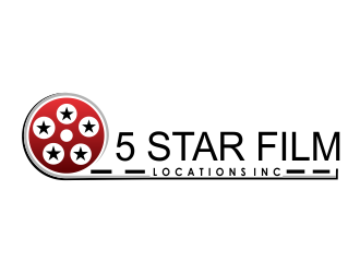5 Star Film Locations Inc logo design by giphone