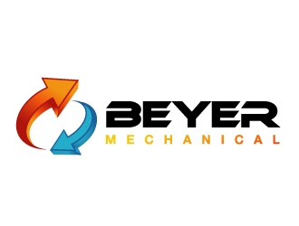 Beyer Mechanical logo design by PMG