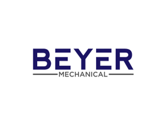 Beyer Mechanical logo design by sheilavalencia