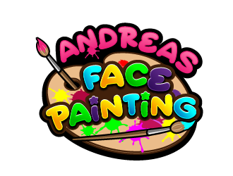 Andreas Face Painting  logo design by reight