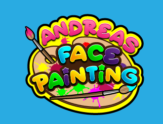 Andreas Face Painting  logo design by reight