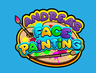 Andreas Face Painting  logo design by reight