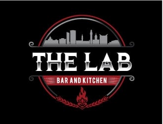 The Lab Bar and Kitchen logo design by REDCROW