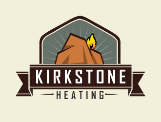 Kirkstone Heating Ltd. logo design by YONK