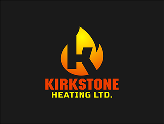 Kirkstone Heating Ltd. logo design by hole