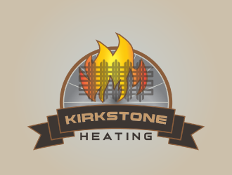 Kirkstone Heating Ltd. logo design by nona