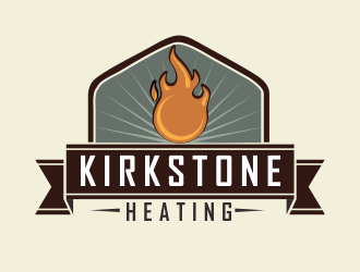 Kirkstone Heating Ltd. logo design by YONK
