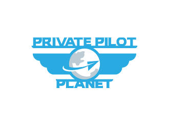 Private Pilot Planet logo design by reight