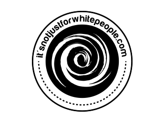 its not just for white people.com logo design by BeDesign