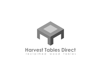 Harvest Tables Direct.com logo design by Akli