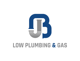 B. J. Lowe Plumbing & Gas logo design by Thoks
