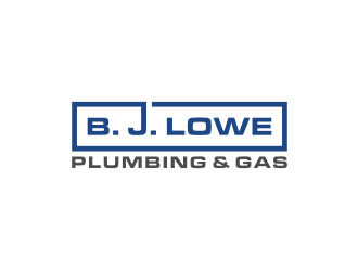 B. J. Lowe Plumbing & Gas logo design by asyqh