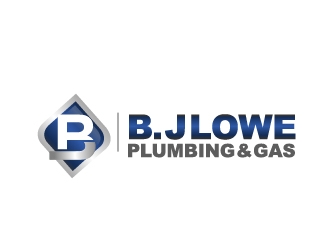 B. J. Lowe Plumbing & Gas logo design by art-design