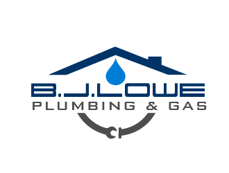 B. J. Lowe Plumbing & Gas logo design by THOR_