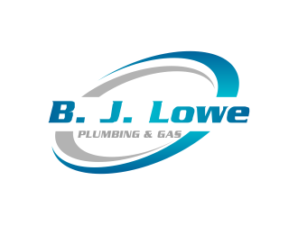 B. J. Lowe Plumbing & Gas logo design by Greenlight