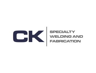 CK Specialty Welding and Fabrication logo design by oke2angconcept