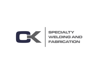 CK Specialty Welding and Fabrication logo design by oke2angconcept