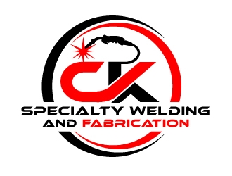 CK Specialty Welding and Fabrication logo design by nexgen