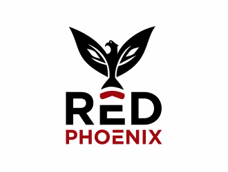 Red Phoenix logo design by Mahrein