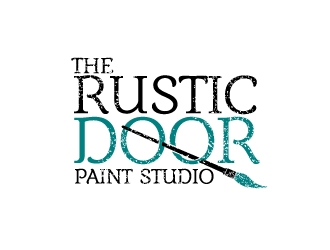 The Rustic Door Paint Studio logo design by mawanmalvin