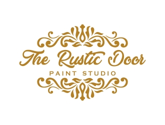 The Rustic Door Paint Studio logo design by cikiyunn
