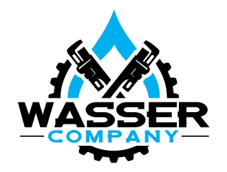 Wasser Company logo design by ruki