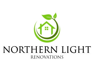 Northern Light Renovations logo design by jetzu