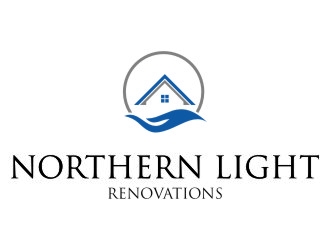 Northern Light Renovations logo design by jetzu