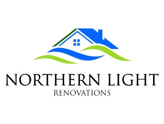 Northern Light Renovations logo design by jetzu