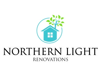 Northern Light Renovations logo design by jetzu