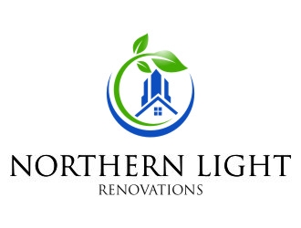 Northern Light Renovations logo design by jetzu