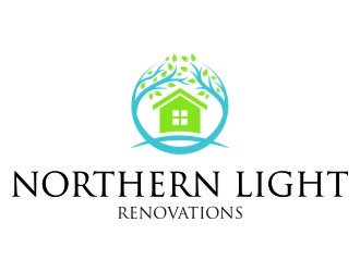 Northern Light Renovations logo design by jetzu