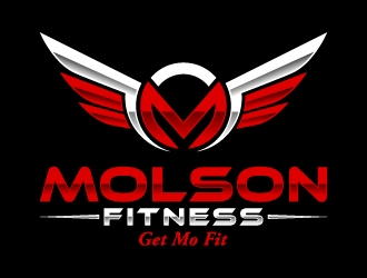 Molson Fitness Get MO Fit logo design by abss