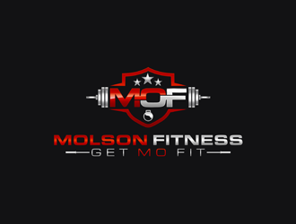 Molson Fitness Get MO Fit logo design by zeta