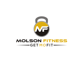 Molson Fitness Get MO Fit logo design by Adundas
