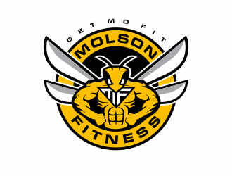 Molson Fitness Get MO Fit logo design by jm77788