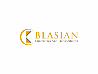 Blasian Limousines and Transportation an Affordable luxury transportation provider logo design by ammad