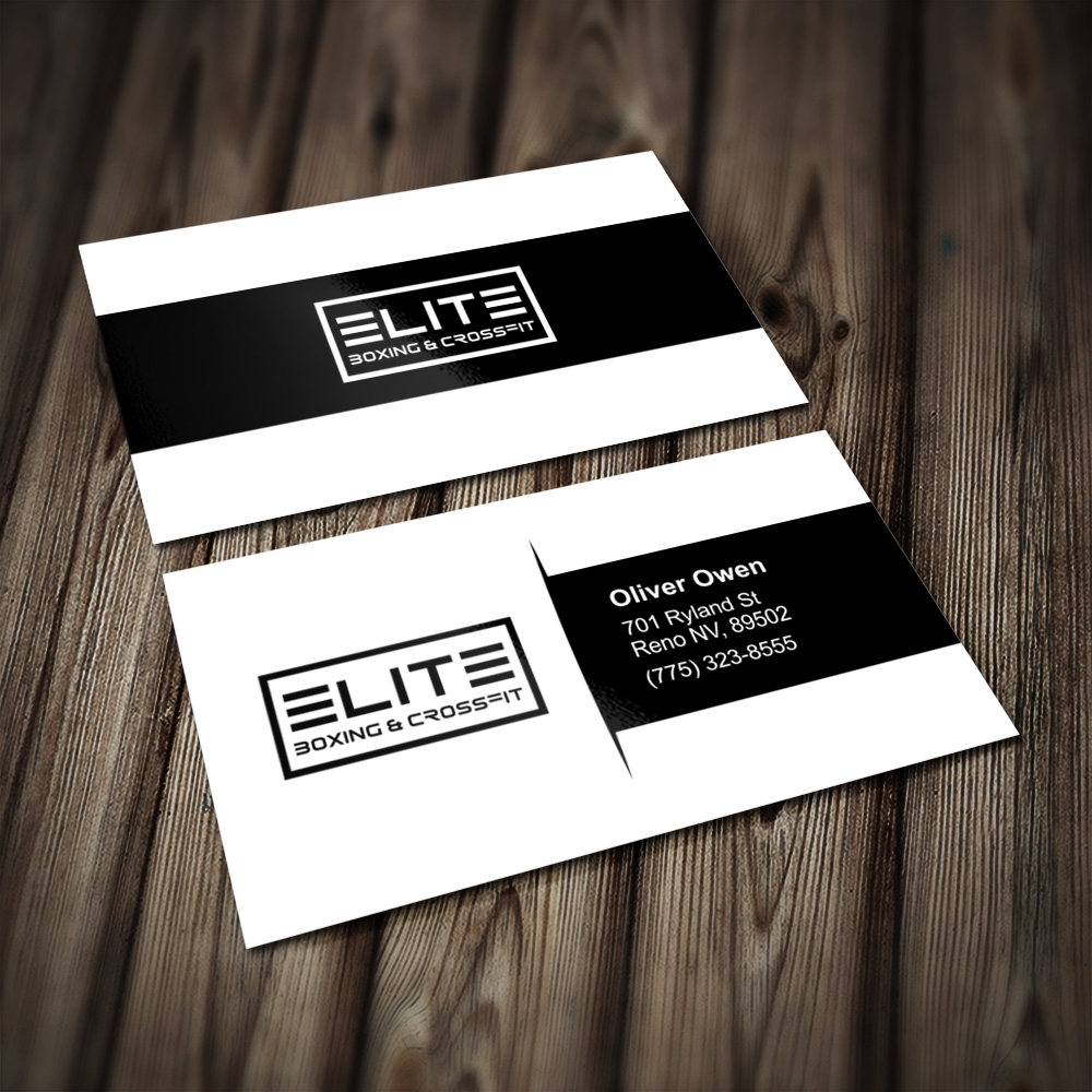 Elite Boxing & Crossfit logo design by Kindo