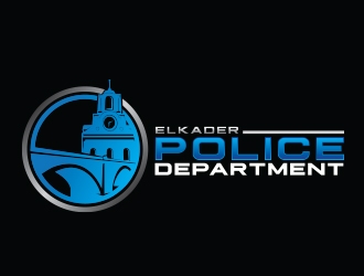 Elkader Police Department logo design by Eliben