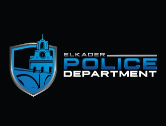 Elkader Police Department logo design by Eliben