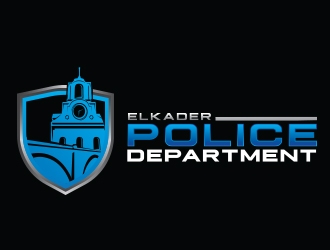 Elkader Police Department logo design by Eliben