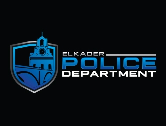 Elkader Police Department logo design by Eliben