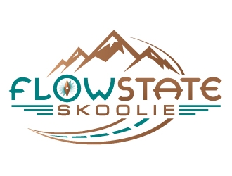 Flowstate Skoolie logo design by nexgen