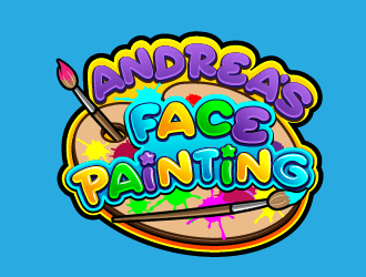 Andreas Face Painting  logo design by reight